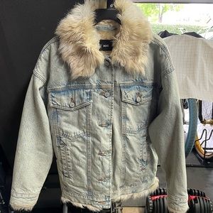 BDG oversized blue washed jean jacket